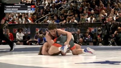 65 kg Semis - Joseph McKenna, Cowboy RTC/ Titan Mercury Wrestling Club vs Jesse Mendez, Ohio RTC/ Titan Mercury Wrestling Club
