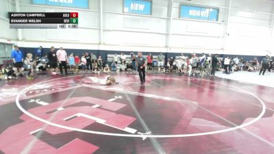 50 lbs Round Robin 7 - Ashton Campbell, Gold Standard - YTH vs Evander Welsh, Revival Pink - YTH