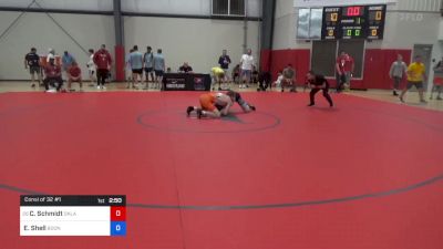 65 kg Consi Of 32 #1 - Carter Schmidt, Oklahoma Regional Training Center vs Ethan Shell, Boone RTC