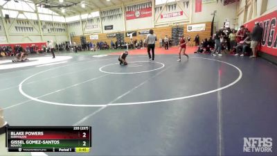 100 (102) Champ. Round 2 - Danikka Reynoso, Northgate vs Jeamel Pedeglorio, Jesse Bethel High School