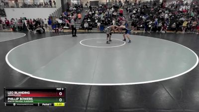 138 lbs Cons. Round 2 - Phillip Bowers, South Central Punisher vs Leo Blanding, Unaffiliated