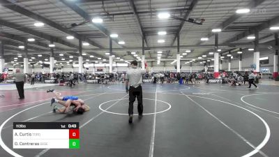 113 lbs Consi Of 8 #2 - Alex Curtis, Torotech vs Davian Contreras, Desert Dogs WC