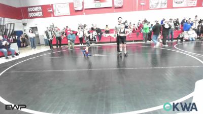 100 lbs Rr Rnd 1 - Tidus Daniel, Hilldale Youth Wrestling Club vs Jesse BUMGARDNER, Gravette Wrestling Club