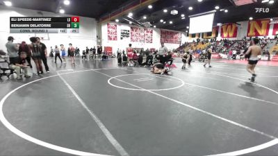 165 lbs Cons. Round 2 - Eli Speede-Martinez, La Serna vs Benjamin DeLaTorre, South Hills