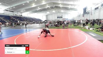 116 lbs Consi Of 8 #1 - Raymond Carbajal, Terminators vs Logan Salazar, Wlv Jr Wrestling