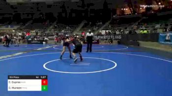 142 lbs 5th Place - Cali Dupree, Rare Breed Academy vs Desza Munson, Pomona Elite