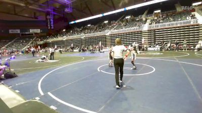 50 lbs Quarterfinal - Zander Enciso, Casper WC vs Braxton Bakes, Victory WC Loveland