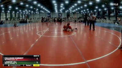 130 lbs Rd# 5- 3:45pm Friday Final Pool - Landon Lill, Bitetto Trained vs Callahan Earnest, Oklahoma Elite