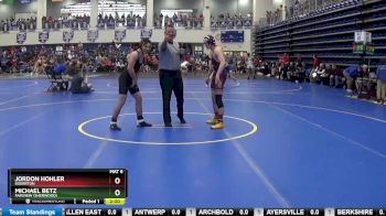 138 lbs Champ. Round 2 - Jordon Hohler, EDGERTON vs Michael Betz, Fairview (Sherwood)