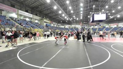 136 lbs Semifinal - Bella Arrants, GI Grapplers vs Alyssa Ornelas, Fort Lupton Bluedevils