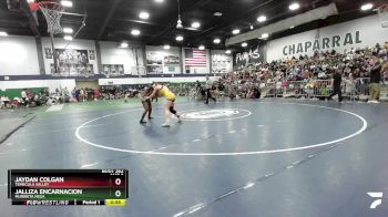 145 lbs 3rd Place Match - Jalliza Encarnacion, Murrieta Mesa vs Jaydan Colgan, Temecula Valley