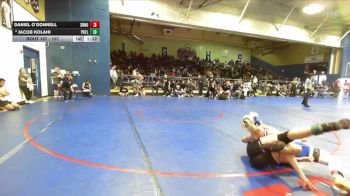 157 lbs Champ. Round 2 - Daniel O`Donnell, Serrano vs Jacob Kolahi, Portola