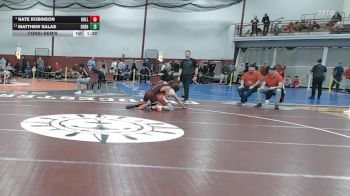 120 lbs Consolation - Nate Robinson, Holliston vs Matthew Salas, Dedham