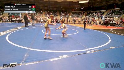 49 lbs Semifinal - Kayne Felix, Keystone Wrestling Club vs Dawson Smith, Sallisaw Takedown Club