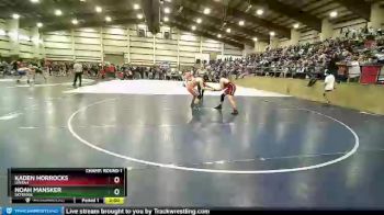 150 lbs Champ. Round 1 - Kaden Horrocks, Uintah vs Noah Mansker, Skyridge