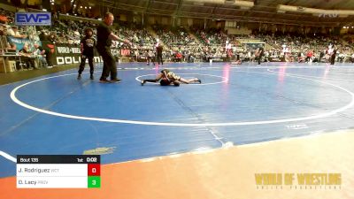 43 lbs Semifinal - Jiovani 'Max' Rodriguez, Victory WC vs Dikota Lacy, Proviso Township Gladiators