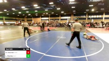 78 lbs Round Of 16 - Nicholai Hayman, Hemet Youth WC vs Levi Stanley, Gulf Coast WC