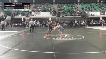 7A 132 lbs Quarterfinal - Trey Denny, Oak Mountain vs Ezra Garner, Bob Jones