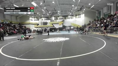 120 lbs Cons. Semi - Aden Vang, Mira Mesa vs Anthony Strahm, Holtville