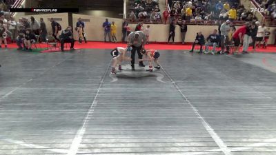 55_B lbs Round Of 16 - Jack Sanders, Abington Heights vs Carter Burneisen, Cranberry