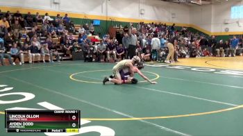 106 lbs Champ. Round 1 - Lincoln Ollom, FREMONT ROSS vs Ayden Dodd, PERRYSBURG