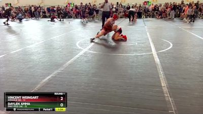 80 lbs Round 2 (6 Team) - CJ Fassler, Donahue WA vs Isa Adams, Wrestling Mill