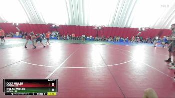 157 lbs Round 3 (6 Team) - Dylan Wells, Batavia vs Colt Miller, Cumberland