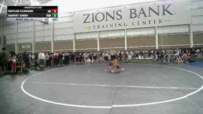 47 lbs Champ. Round 2 - Waylon Cloward, JWC vs Harvey Jones, Team Prestige Wrestling