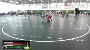 141 lbs Cons. Round 2 - Olin Walker, Illinois vs Alyeus Craig, St. Cloud State