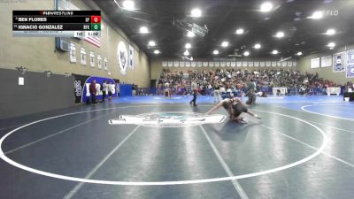 157 lbs Champ. Round 1 - Ignacio Gonzalez, R.F. Kennedy vs Ben Flores, Santa Ynez