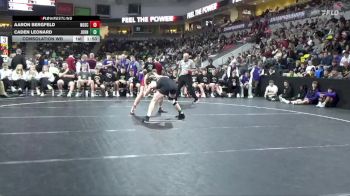165 lbs Consolation Wb - Aaron Bergfeld, North Scott vs Caden Leonard, Johnston