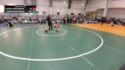 48 lbs Cons. Round 2 - Lazerus Westbrook, Texas Elite Wrestling Club vs Kaleia Vade Rendon, Takedown-City Wrestling