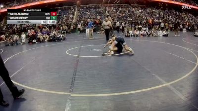 2A 126 lbs Semifinal - Bryce Perry, Washington High School vs Seth Almond, Mt Pleasant