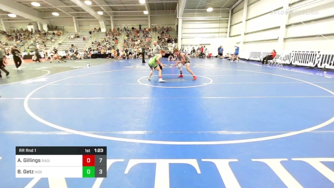 126 lbs Rr Rnd 1 - Aidan Gillings, Ragin Raisins Catawba vs Braden Getz ...