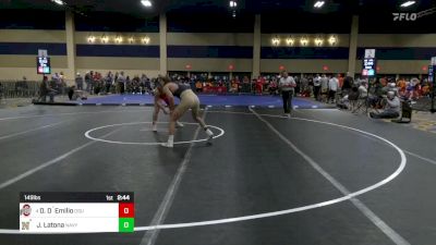 149 lbs Rd Of 32 - Dylan D`Emilio, Ohio State vs James Latona, Navy