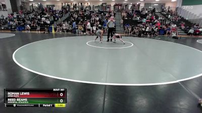 80 lbs Cons. Round 3 - Roman Lewis, Open Mats vs Reed Reams, Immortal Athletics