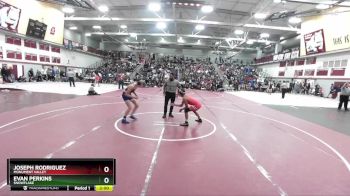 126 lbs Quarterfinal - Joseph Rodriguez, Monument Valley vs Evan Perkins, Snowflake