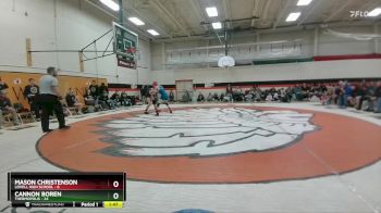 138 lbs Round 2 (6 Team) - Cannon Boren, Thermopolis vs Mason Christenson, Lovell High School