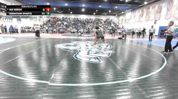 215 Boys Champ. Round 1 - Sebastian Duarte, Holtville vs Jad Keddo, Bonita Vista