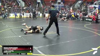 69 lbs Cons. Round 2 - Evan Stopcznski, Marauder WC - Warren vs Luke Kastel, Blissfield WC