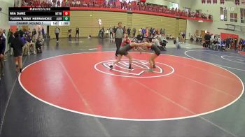 115 lbs Champ. Round 1 - Yadira `Mimi` Hernandez, Aloha vs Mia Dane, Mountain View