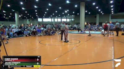 100 lbs Quarters & Wb (16 Team) - Jacob Stinnett, Cleveland WC vs Cheif Chavez, Elevate WC