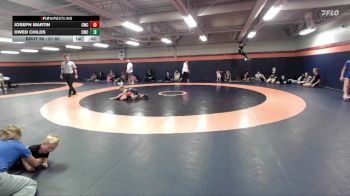 51-55 lbs Round 3 - Joseph Martin, Champions Wrestling Club vs Owen Childs, Champions Wrestling Club