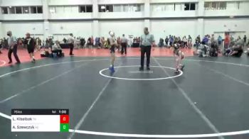 75 lbs Consolation - Luke Kibelbek, TN vs Aidan Szewczyk, NC