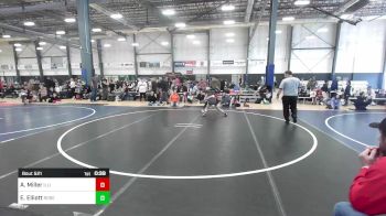 86 lbs Consi Of 8 #2 - Adam Miller, Illinois Valley YW vs Ethan Elliott, Roseburg Mat Club