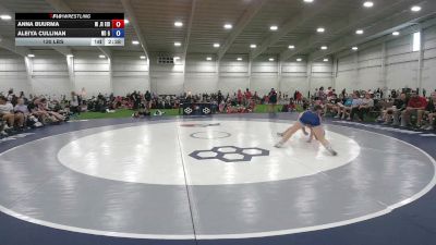 130 lbs Anna Buurma, Michigan Red vs Aleiya Cullinan, North Dakota Gold