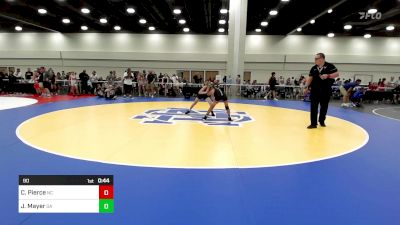 90 lbs Rr Rnd 1 - Charlie Pierce, Nc vs Joseph Mayer, Ga