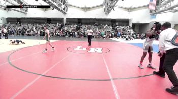 106-J lbs Round Of 16 - Anthony Newsome, Unattached vs Kellan McGuinness, North Hunterdon, NJ