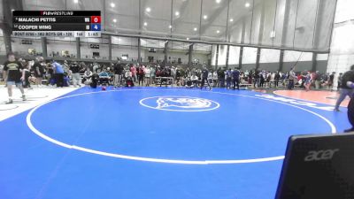 16U Boys GR - 120 lbs Champ. Round 3 - Malachi Pettis, WA vs Cooper Wing, ID
