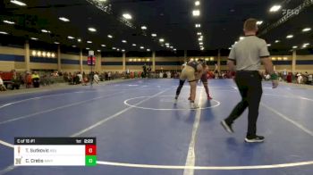 197 lbs C Of 16 #1 - Tarik Sutkovic, Arizona State vs Cael Crebs, Navy